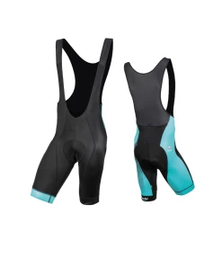 Bianchi Bibshorts Reparto Corse I Svart/celeste.