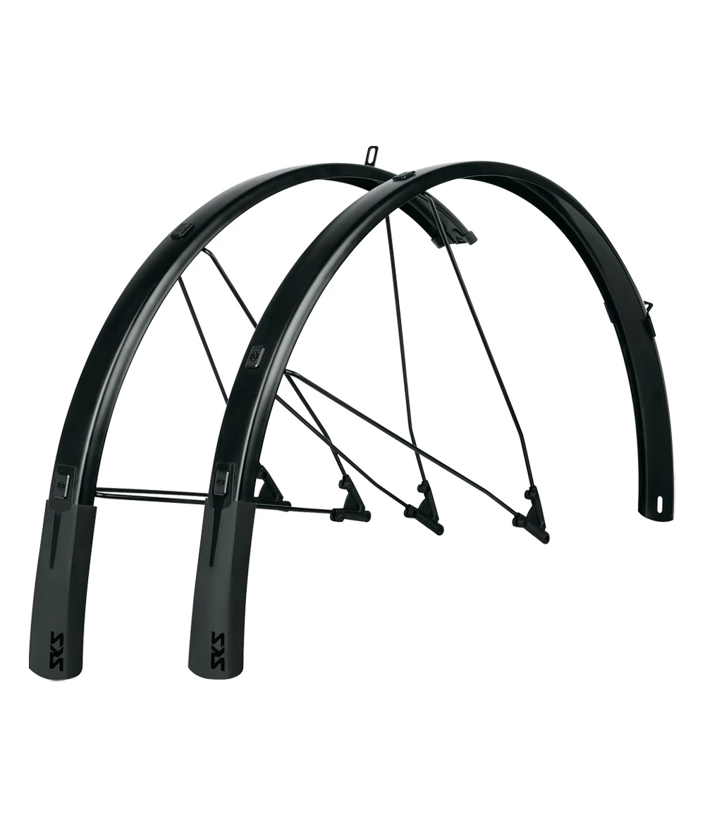 Skärmset SKS Bluemels Style 46 Mm Till Sport/gravel/CX 3 Skärmset SKS Bluemels Style 46 Mm Till Sport/gravel/CX