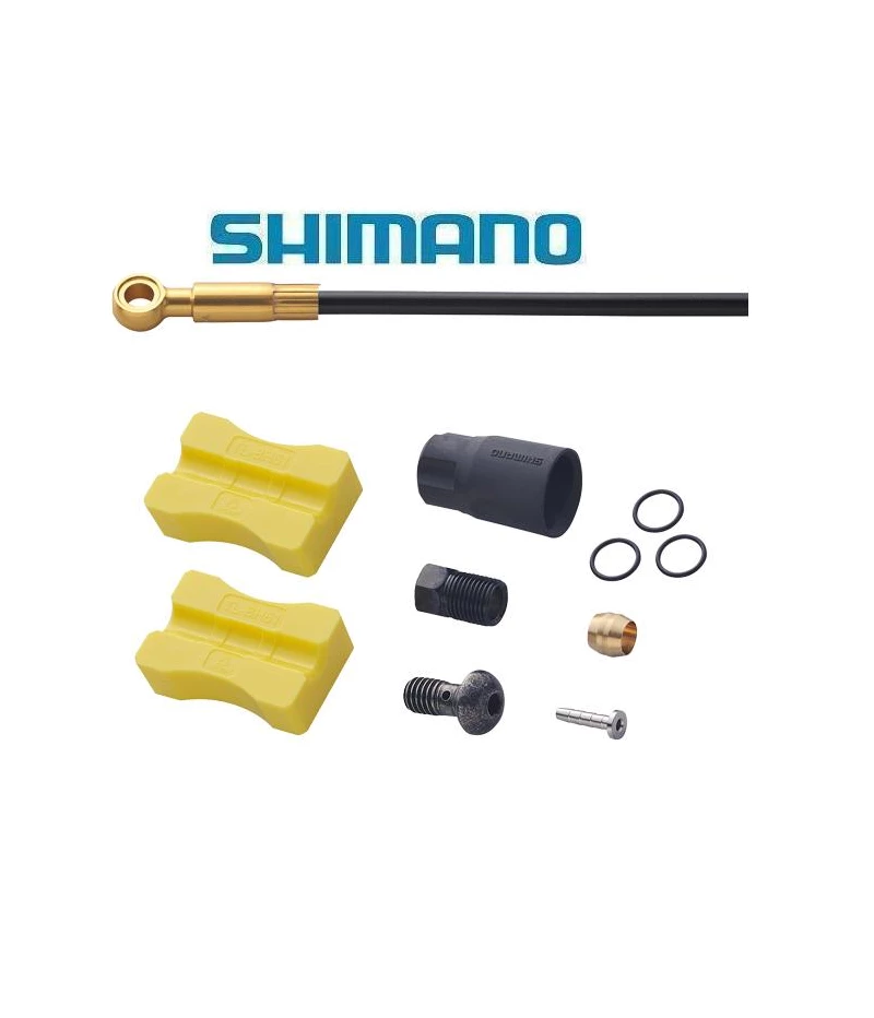 Bromsslang Med Banjo Shimano SM-BH90 Guld 3 Bromsslang Med Banjo Shimano SM-BH90 Guld