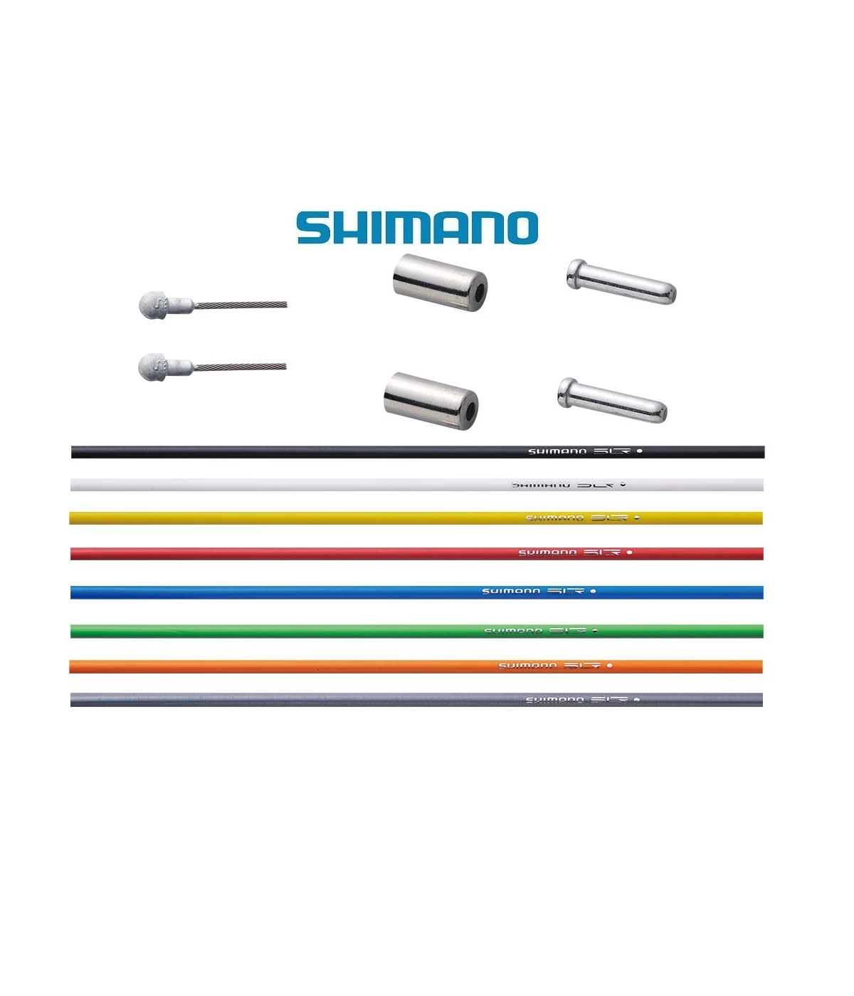 Bromsvajerset Shimano Racer Rostfri PTFE 3 Bromsvajerset Shimano Racer Rostfri PTFE