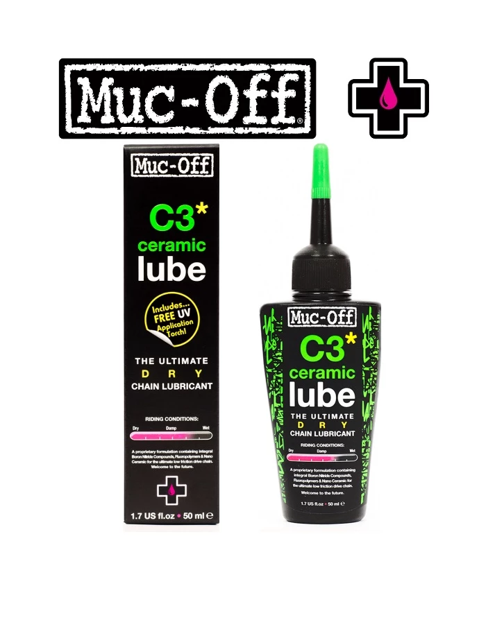 Muc-Off Dry Lube C3 Ceramic 50 Ml. 3 Muc-Off Dry Lube C3 Ceramic 50 Ml.