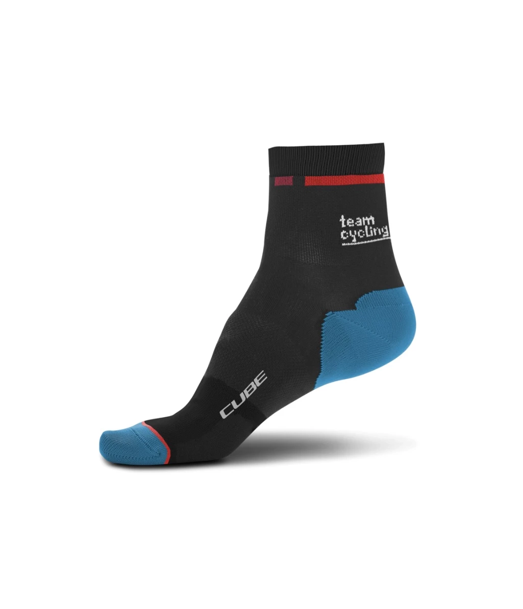 Cube Teamline Mid Cut Cykelsockar. 3 Cube Teamline Mid Cut Cykelsockar.