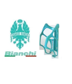 Doobermann Flaskställ I Celest-carbon Med Bianchi Loggo