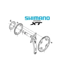 Drev Shimano Deore XT M770