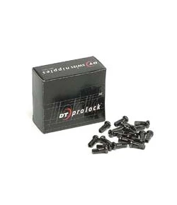 Ekernipplar DT Prolock I Svarteloxerad Mässing. 100st 3 Ekernipplar DT Prolock I Svarteloxerad Mässing. 100st
