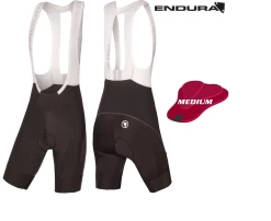 Endura Pro SL II Bibshort Dambyxa Med Bred Vaddering.