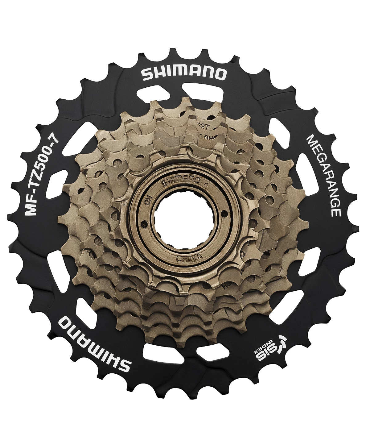 Shimano Frikrans 7-vxl MF-TZ500 14-34T 3 Shimano Frikrans 7-vxl MF-TZ500 14-34T