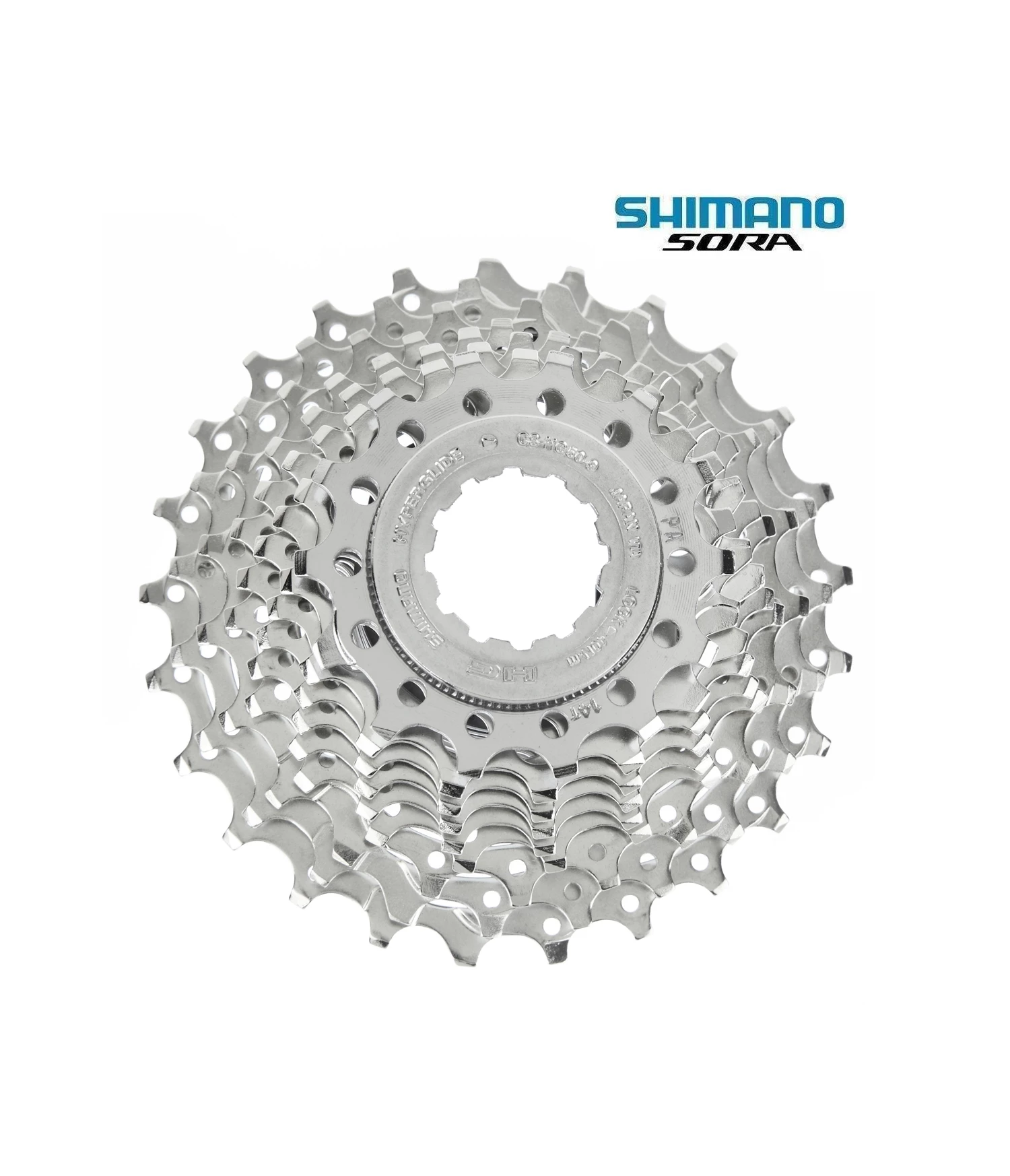 Kassett Shimano Sora CS-HG50 9-växlad 3 Kassett Shimano Sora CS-HG50 9-växlad