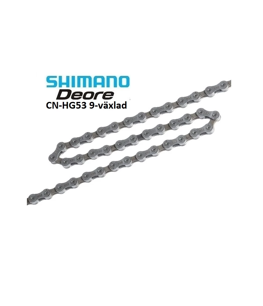 Kedja Shimano CN-HG53 9-vxl 3 Kedja Shimano CN-HG53 9-vxl