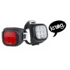 Knog Blinder Mini Niner Twinpack Fram Och Baklampa -Cyklar Shop knog.mini .niner .par