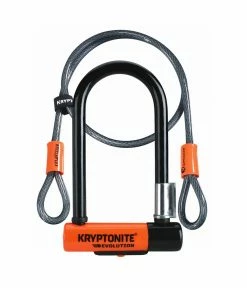 Kryptonite Evolution Mini 7 Bygellås Med Flex Kabel