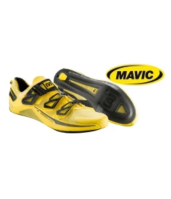 Mavic Huez Racer-cykelsko I Gult.