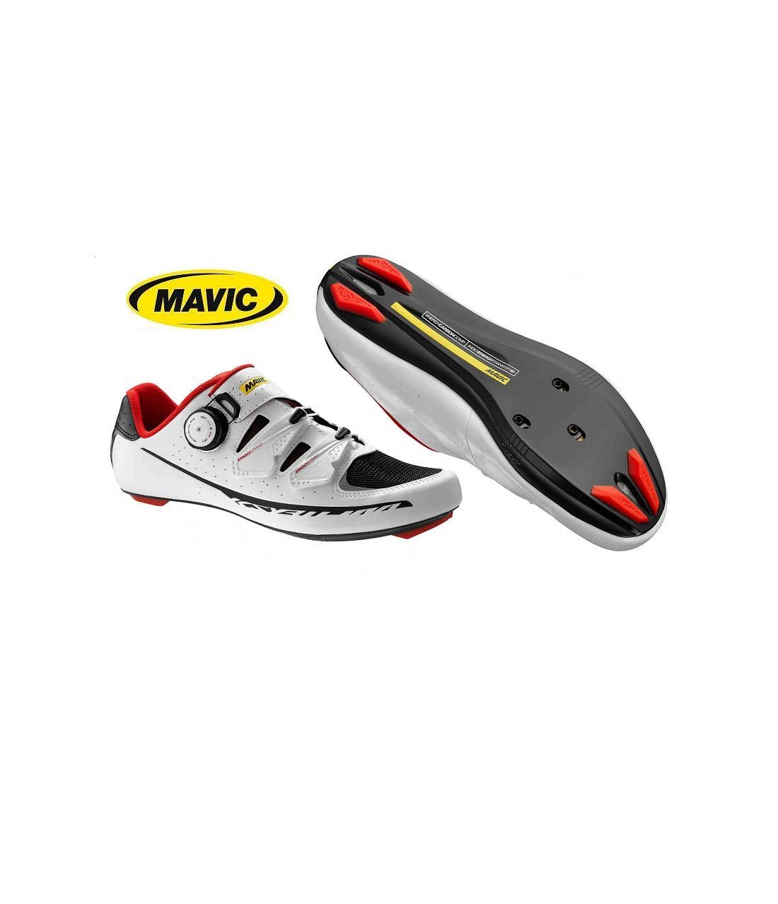 Mavic Ksyrium Pro II Racer Cykelsko I Vitt 3 Mavic Ksyrium Pro II Racer Cykelsko I Vitt