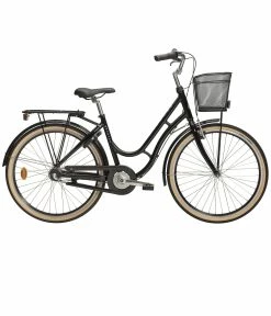 26″ Flickcykel Monark Karin Jr Svart 3 Växlad 2023 års