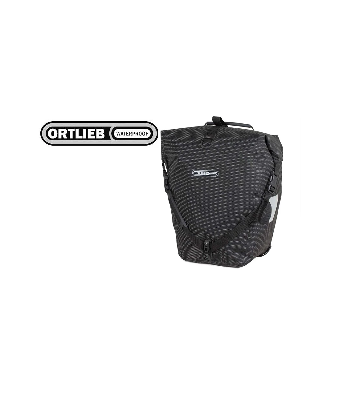 Cykelväska Ortlieb Back-roller High Vis Svart/reflex 3 Cykelväska Ortlieb Back-roller High Vis Svart/reflex