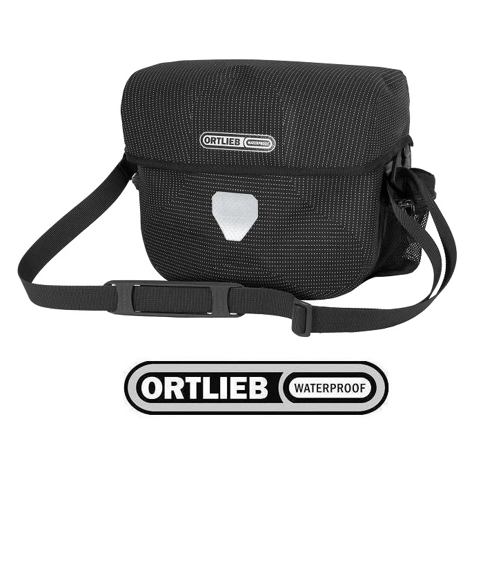 Ortlieb Ultimate Six High Visibility Black Reflective 7-liters Styrväska 3 Ortlieb Ultimate Six High Visibility Black Reflective 7-liters Styrväska