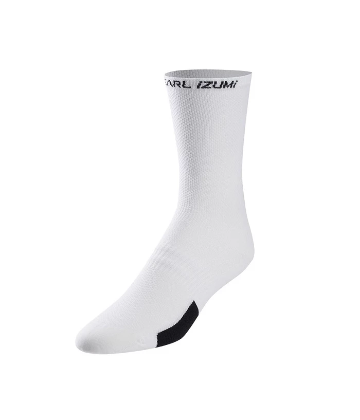 Pearl Izumi Elite Tall Multisport-sockar I Vitt. 3 Pearl Izumi Elite Tall Multisport-sockar I Vitt.