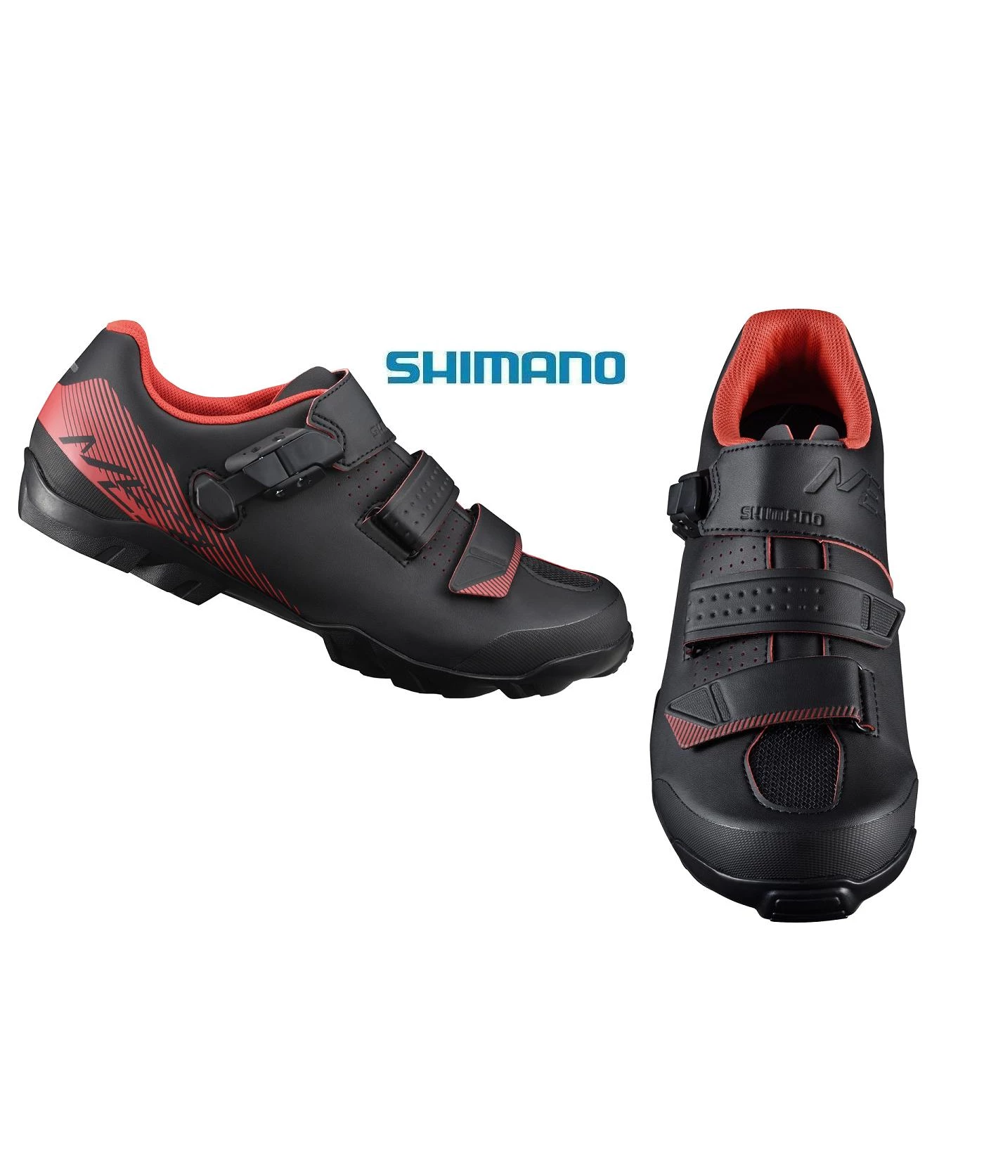 Shimano SH-ME300 MTB Sko I Svart/orange 3 Shimano SH-ME300 MTB Sko I Svart/orange