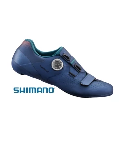 Shimano SH-RC500 Marinblå Landsvägssko I Dammodell