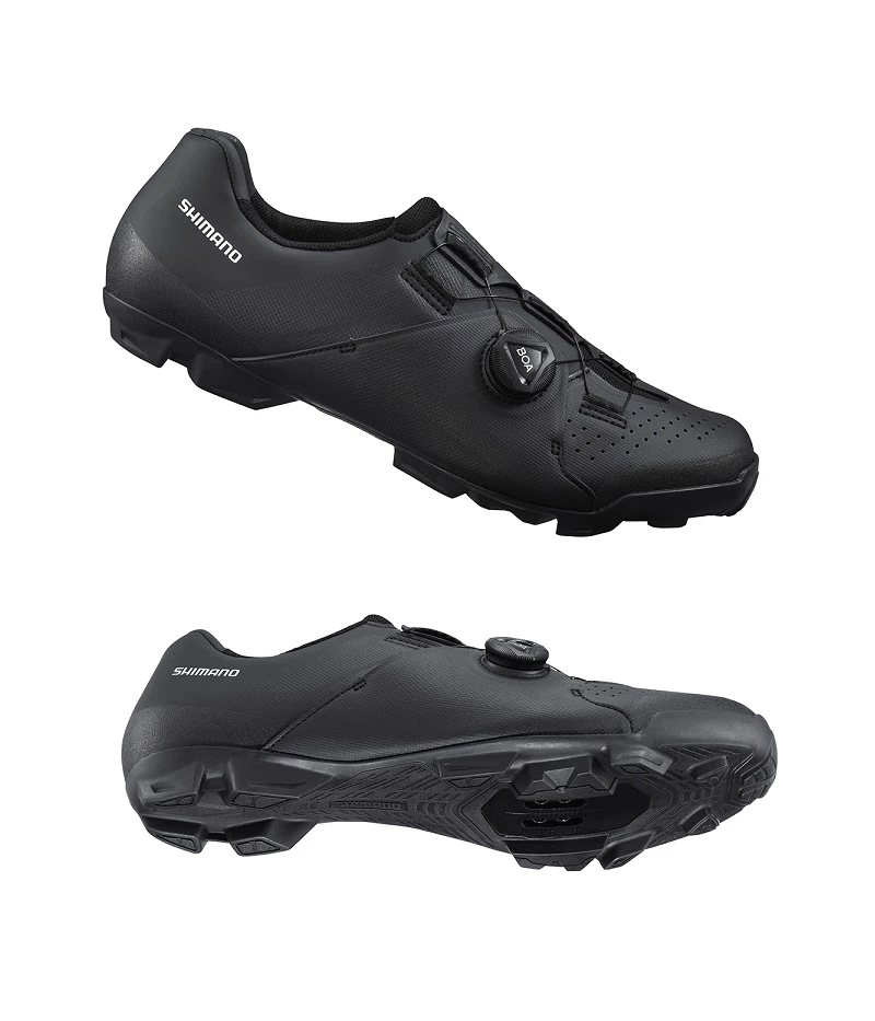 MTB-sko Shimano XC3 Extrabred Svart 3 MTB-sko Shimano XC3 Extrabred Svart