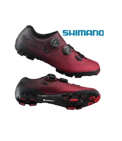 Shimano XC701 MTB-sko Röd/svart