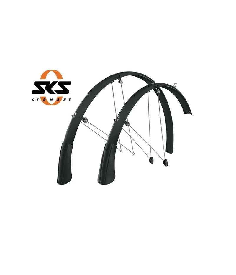 Skärmset SKS Longboard 28 Tum Svarta 3 Skärmset SKS Longboard 28 Tum Svarta