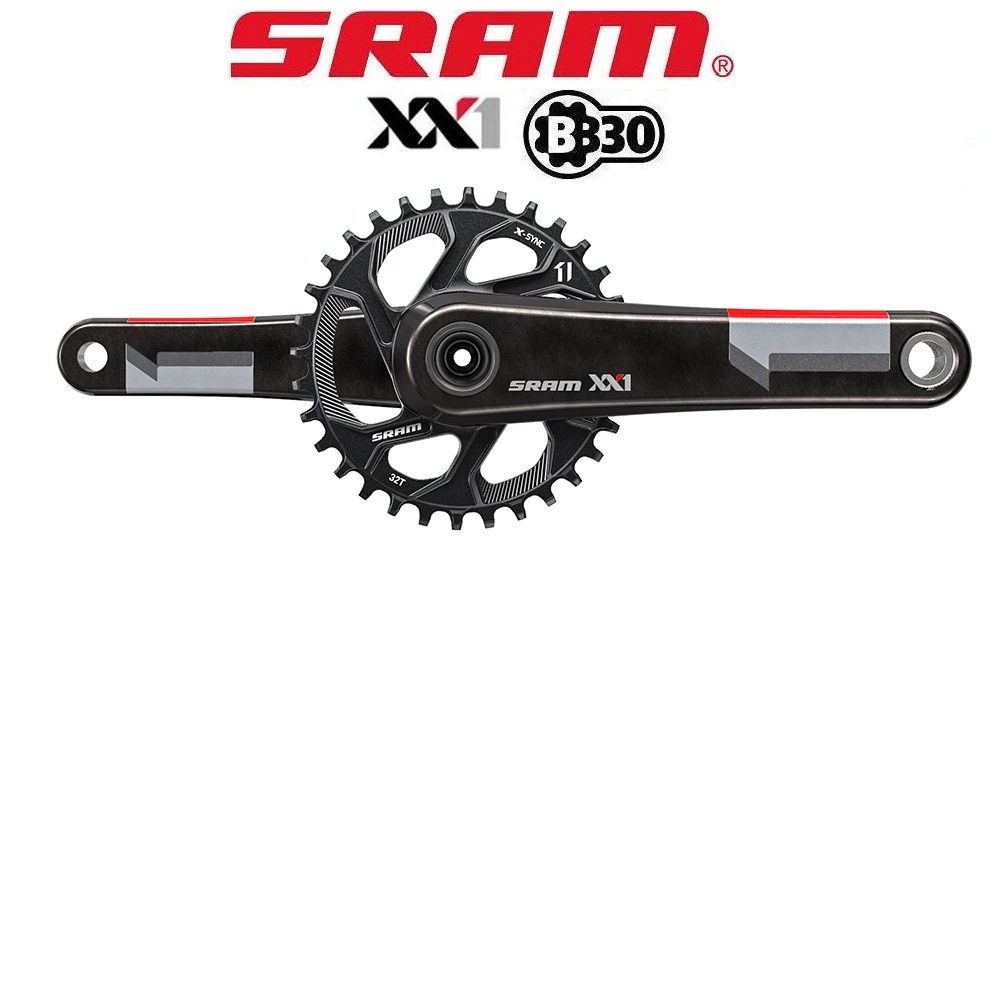 Sram XX1 BB30 Vevparti 32 Tandat För 11-växlat. 3 Sram XX1 BB30 Vevparti 32 Tandat För 11-växlat.