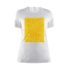 Craft Vacchi Tee Dam 2 Craft Vacchi Tee Dam -Cyklar Shop vit gul craft t shirt vacchi