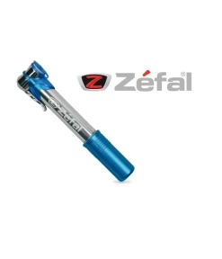 Zefal Air Profile Micro är Liten Snygg Pump I Blå/silver